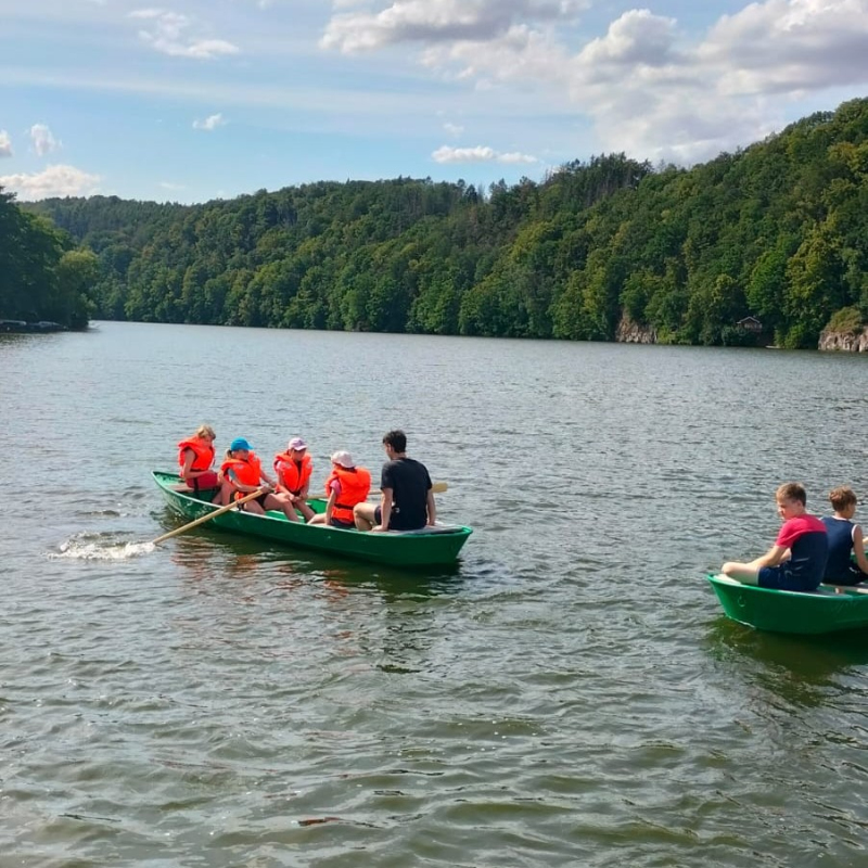 Campingfreizeit an der Kriebsteintalsperre